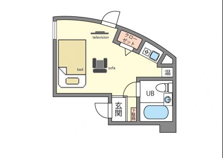 ウィークリーマンション ベイサイド ４E 【NET無料】